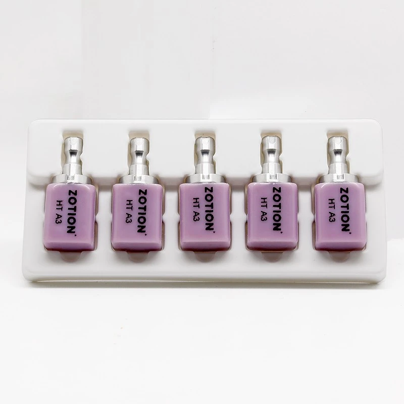 A1 A2 A3 HT Dental Glass Ceramic Lithium Dislicate Blocks Emax CAD CAM