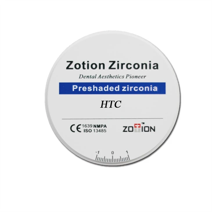 Dental Zirconia Blank for Making Teeth