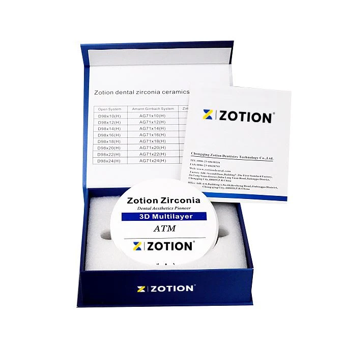 Dental Zirconia Blank For Wieland Cad Cam System