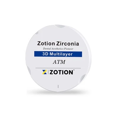Cad Cam Zirconia Thaiv Multilayer preshaded dawb a1 A3 A3 xim
