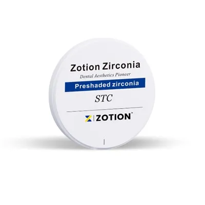CAD CAM Ceramic zirconia dawb paug hniav Zirconia disc