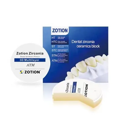 Rov qab kho Zirconium oxide dental disc